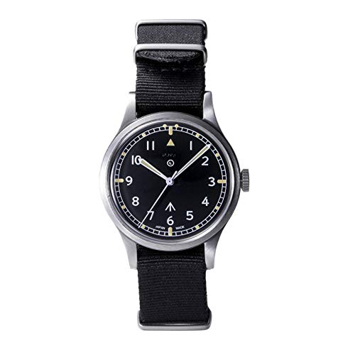 [Naval watch co.] ミリタリーウォッチNAVAL MILITARY WATCH MIL.-06 SV/BK Automatic ROYAL Army W10 TYPE